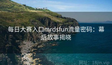 每日大赛入口mrdsfun流量密码：幕后故事揭晓