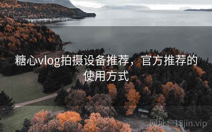 糖心vlog拍摄设备推荐，官方推荐的使用方式